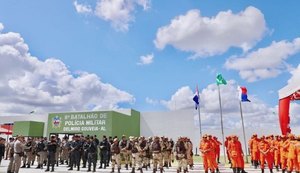 Governo inaugura batalhões e autoriza construção de hospital no Alto Sertão