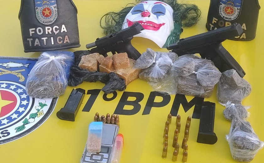 PM apreende material de tráfico em casa abandonada na Levada