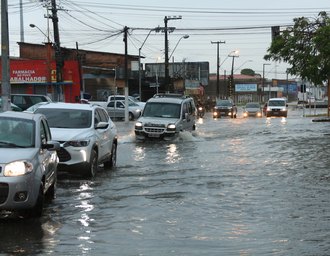 Alerta de chuvas intensas atinge todas as cidades de Alagoas  até as 23h59 de hoje