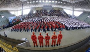 Alunos da Polícia Militar e do CBMAL são apresentados em aula inaugural