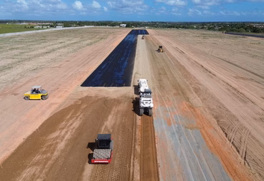 Obras de recuperação e ampliação do aeroporto de Penedo avançam