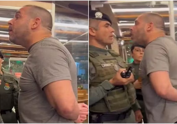 Delegado é detido por desacato após chamar policial militar de 'vagabundo'