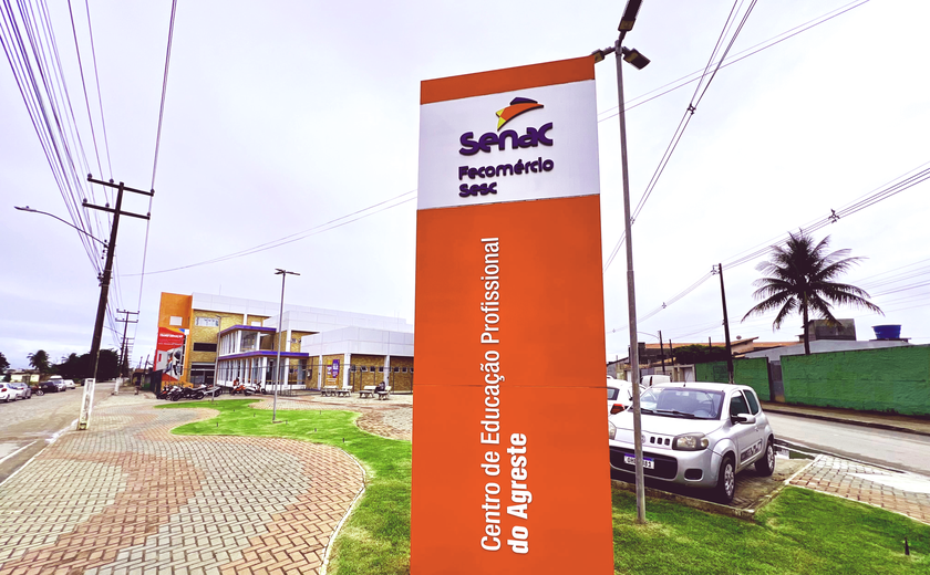 Senac AL prorroga inscrições de processo seletivo para vagas em Maceió e Arapiraca
