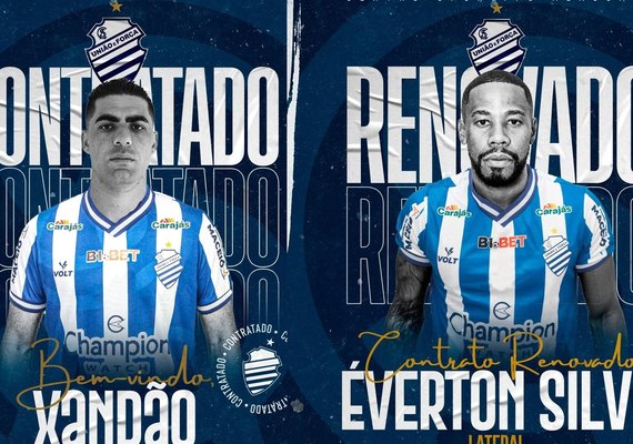 CSA anuncia volta do zagueiro Xandão e renovação do lateral Everton Silva