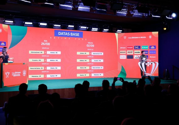 Copa do Brasil define confrontos das quartas de final com três clássicos