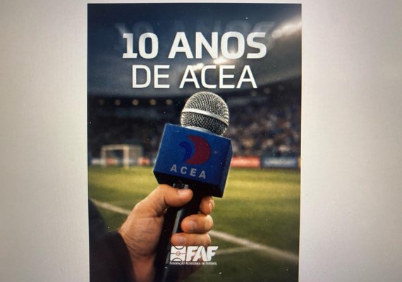 Federação Alagoana de Futebol enobrece aniversário da Associação de Cronistas Esportivos de AL