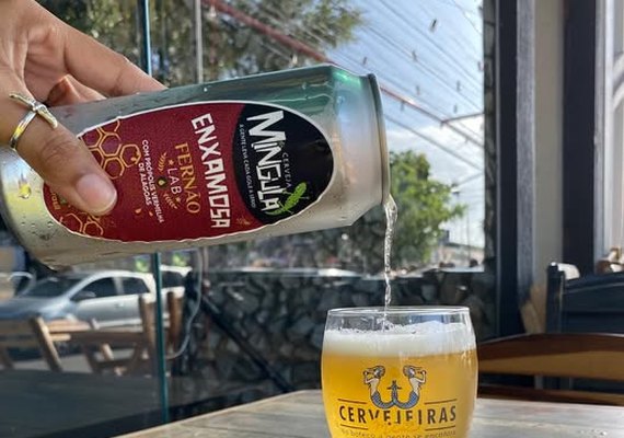 Enxamosa, cerveja com própolis vermelha, lança cervejaria alagoana no cenário nacional