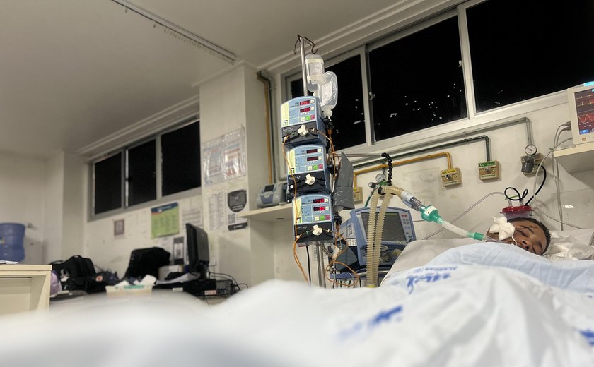Hospital Geral do Estado procura familiares de paciente que foi atropelado em Maceió