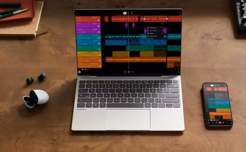 Google lança notebook com IA para competir com MacBooks