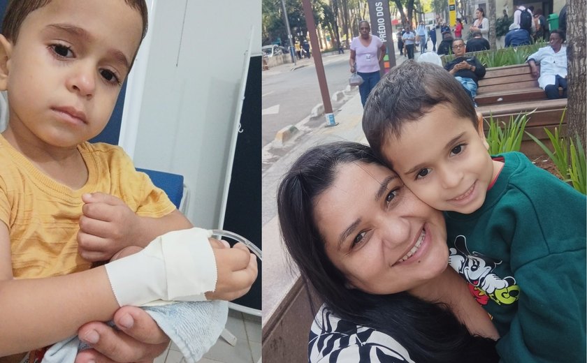 Família de menino com doença rara pede ajuda