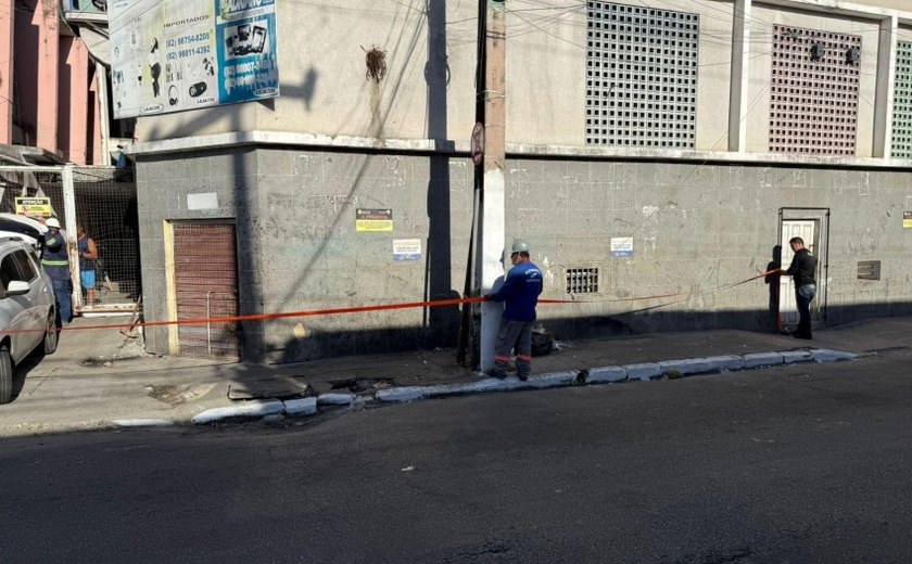 Prefeitura de Maceió identifica furto de cabos de cobre no Centro da capital