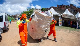 Em dois meses, 80 toneladas de resíduos são retiradas de comunidades da capital