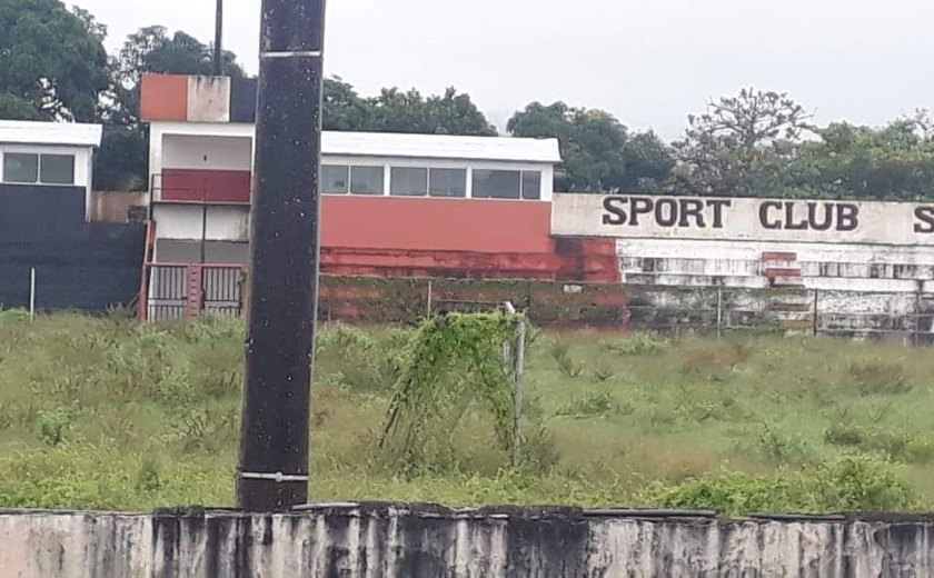 Desportistas de Boca da Mata denunciam descaso público do estádio do Santa Rita