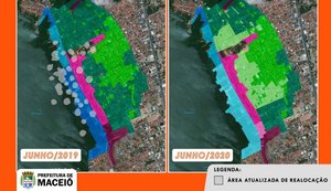 Mapa de Setorização é atualizado e amplia área de realocação; veja mapas comparativos