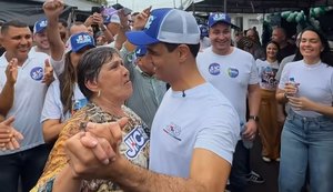 JHC e Célia em Maribondo; entre o calor de uma caixa de som e o gelo das lideranças locais