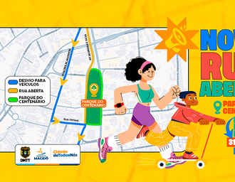 Prefeitura anuncia expansão da Rua Aberta para o Parque do Centenário a partir deste domingo
