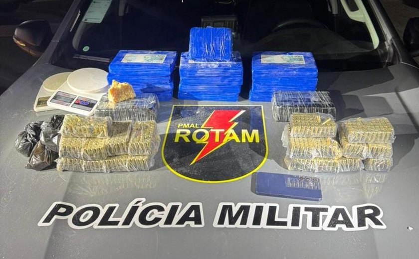 Rotam apreende drogas e mais de mil munições em ação na Vila Brejal