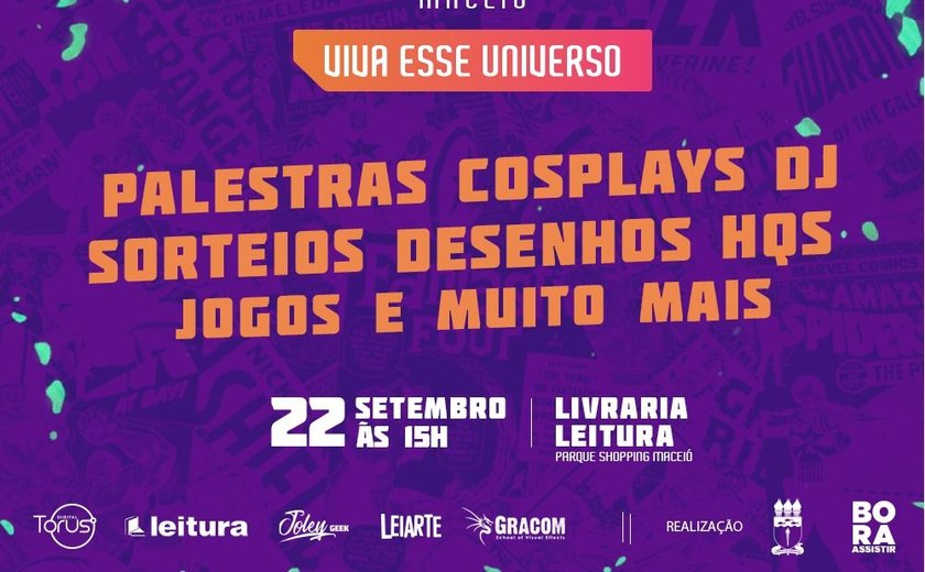 GeekCon: evento da cultura geek acontece no Parque Shopping Maceió