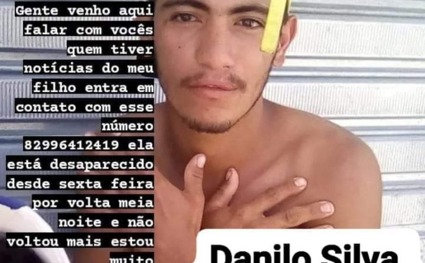 Vídeo: família busca por notícias de jovem desaparecido há 18 dias em Paulo Jacinto