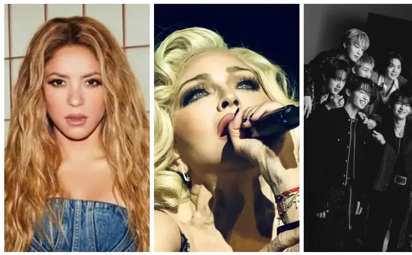 Show do intervalo da final da Copa do Mundo 2026 terá Shakira, Madonna e BTS