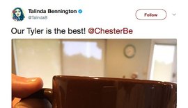 Recado de filho de 11 anos de Chester Bennington viraliza: 'Ame a vida'