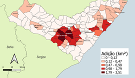 Agreste concentrou 64% da adição de áreas urbanizadas em Alagoas entre 2019 e 2022