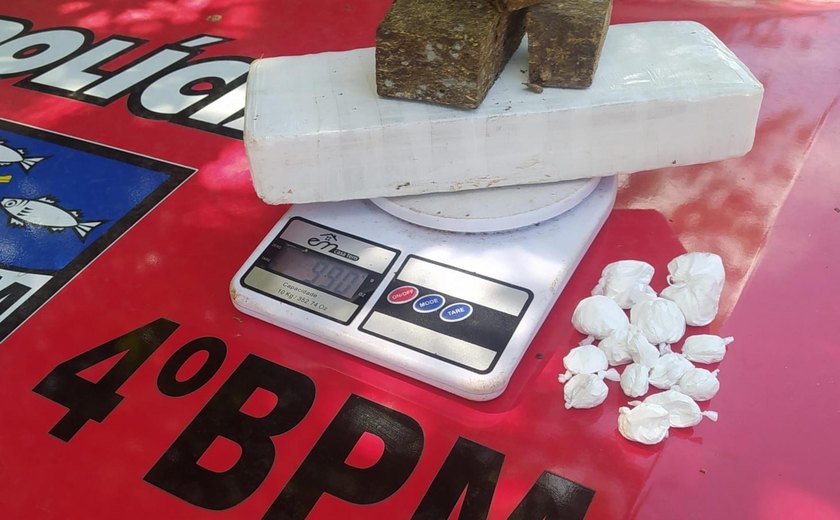 PM apreende um quilo de droga em área de mata na Chã da Jaqueira