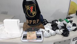Ações do BPRp aprendem armas de fogo e drogas em Maceió e Rio Largo