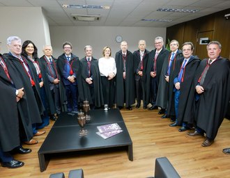 Ministra Marluce Caldas apresenta projeto de combate ao feminicídio ao TJ/AL