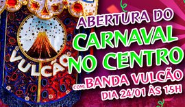 Banda Vulcão abre o carnaval no Centro de Maceió