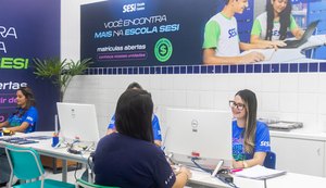 Descontos de até 25% para matrículas e rematrículas das Escolas Sesi vão até 7 de novembro