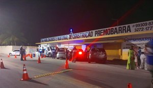 Um homem é preso em flagrante em blitz da Operação Lei Seca na Barra de São Miguel