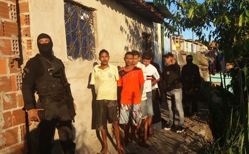 Continuação da 'Operação Sombra' prende mais quatro pessoas em Maceió