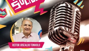 Em entrevista, reitor Josealdo Tonholo faz relato em defesa da democracia