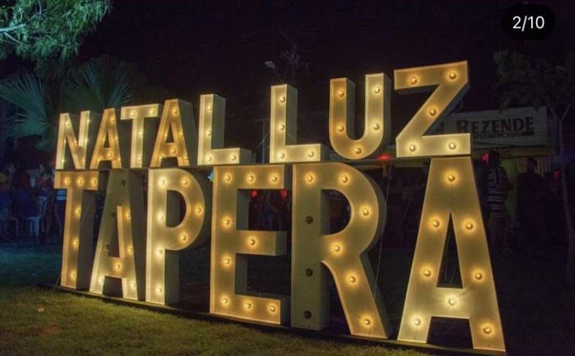 São José da Tapera  vira atração no  Sertão de Alagoas com seu “Natal Luz 2021”