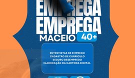 Sine Maceió lança Programa Emprega 40+ com ações na Praça Deodoro