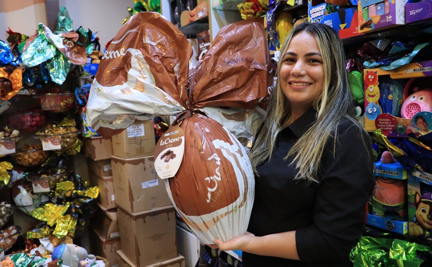 Ovos de Páscoa com preços elevados