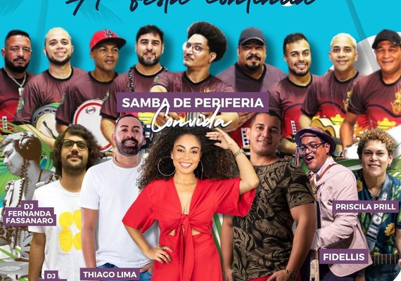 Samba da Periferia recebe diversos convidados especiais em show na Garça Torta