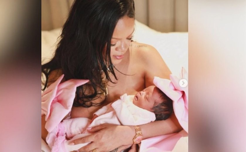 Nasce Rocki Irish Mayers, primeira filha de Rihanna e A$AP Rocky