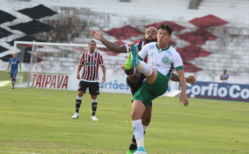 Ricardo Bueno estreia com gol e o Santa Cruz vence o Guarani