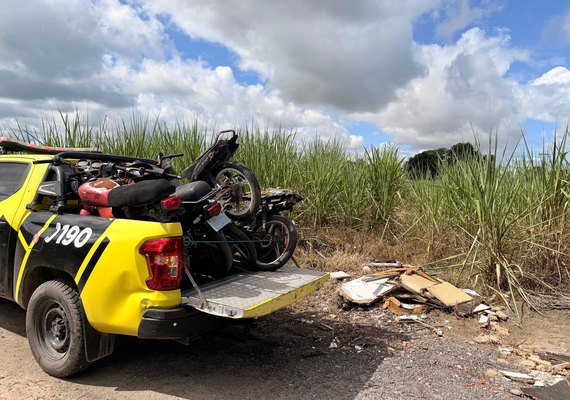 Três motocicletas são recuperadas após roubos e adulteração em Maceió e Satuba