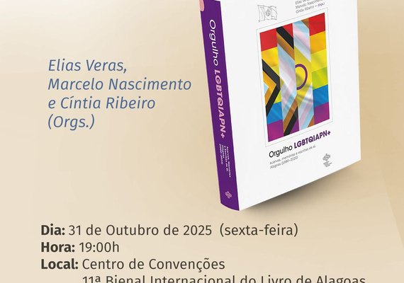 História LGBTQIAPN+ de Alagoas chega à bienal em livro pioneiro