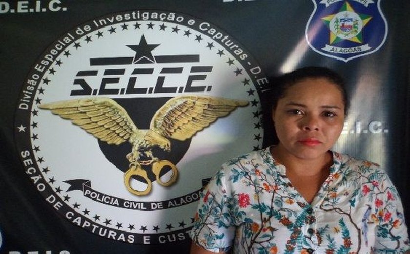 Mulher suspeita de furtos em Maceió é detida pela Deic