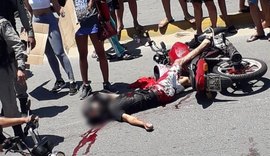 Motociclista suspeito de assaltos é morto a tiros