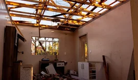 Após tornado, Rio Bonito do Iguaçu começa trabalhos de reconstrução