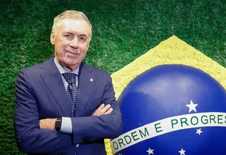 CBF anuncia ampliação de contrato com técnico Carlo Ancelotti