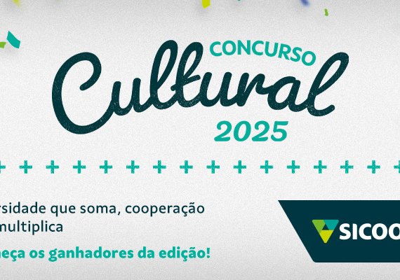 Concurso Cultural do Instituto Sicoob apresenta os vencedores de 2025