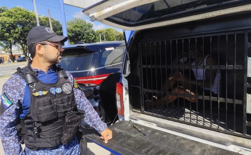 Guarda Municipal prende homem suspeito de furtos no Jacintinho