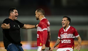 Barroca exalta solidariedade e força coletiva do CRB após classificação na Copa do Brasil