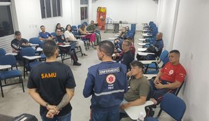 Treinamento do Samu Maceió capacita equipes enfermagem em parada cardiorrespiratória